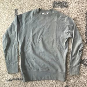 Zadig & Voltaire 100% cotton crewneck with side zips. Like new. Size small.